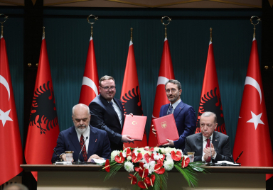 Türkiye ile Arnavutluk arasında 6 anlaşma imzalandı