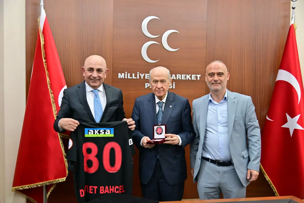 MHP Genel Başkanı Bahçeli, Süleyman Hurma ile Görüştü