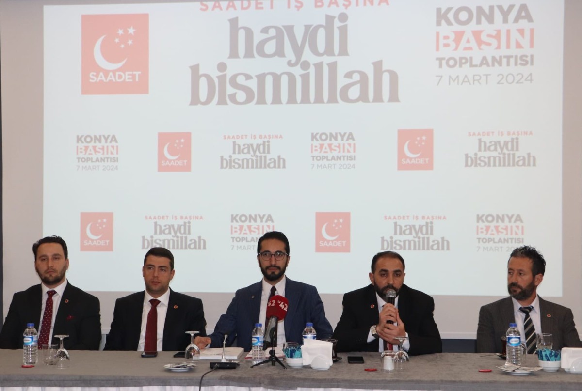 S.P Konya Büyükşehir Belediye Başkan Adayı Karaduman Konya Basını İle Buluştu