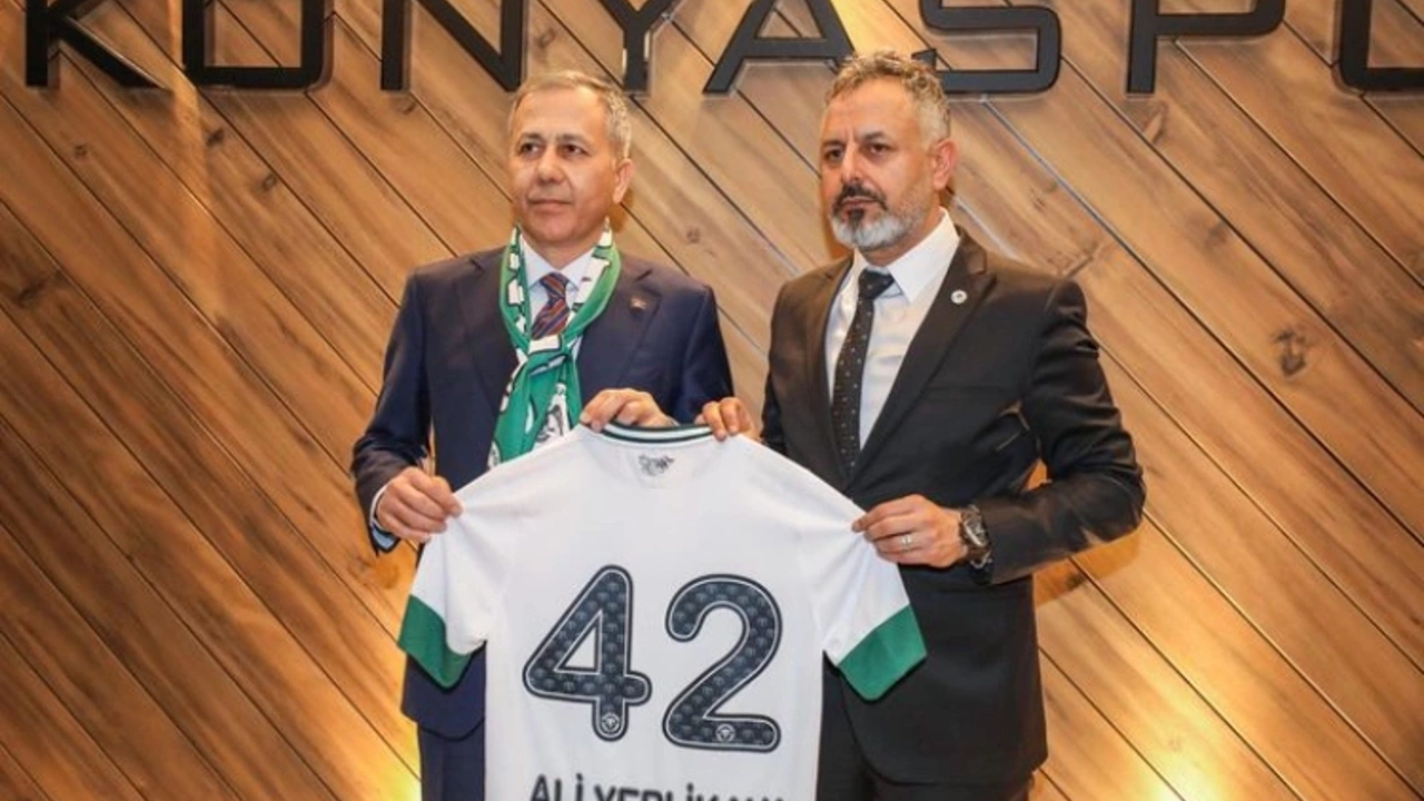 Bakan Ali Yerlikaya Konyaspor’u Ziyaret etti