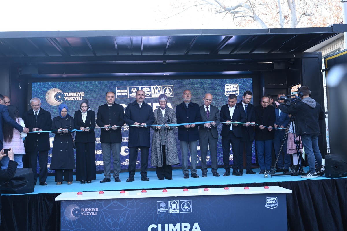 Başkan Altay Çumra’da  İki Büyük Yatırımın Temelini Attı, Açılışını Yaptı