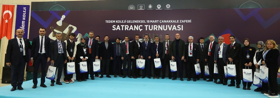 Konya’da 18 Mart Çanakkale Zaferi’nin 109. Yılına Özel Satranç Turnuvası Düzenlendi