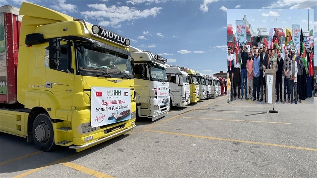 Konya'dan Gazze'ye  Yardım