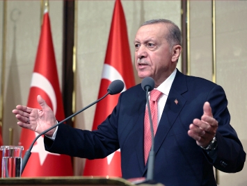 Cumhurbaşkanı Erdoğan, Emniyet, Jandarma ve Sahil Güvenlik mensuplarıyla iftarda buluştu