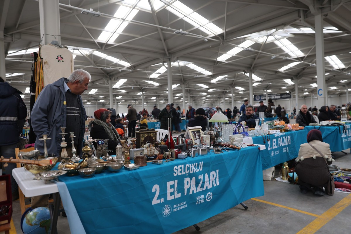 Selçuklu 2. El Pazarı Yeni Gününde Kurulacak 