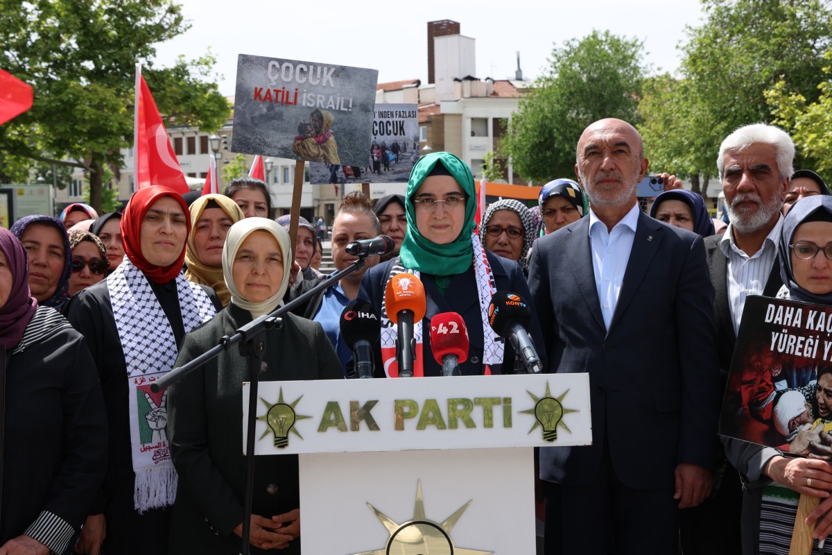 Esra Doğan Candan : ‘’ Gazzeli Anneler Çocuklarına Verecek Bir Lokma Ekmeği Bekliyor.’’