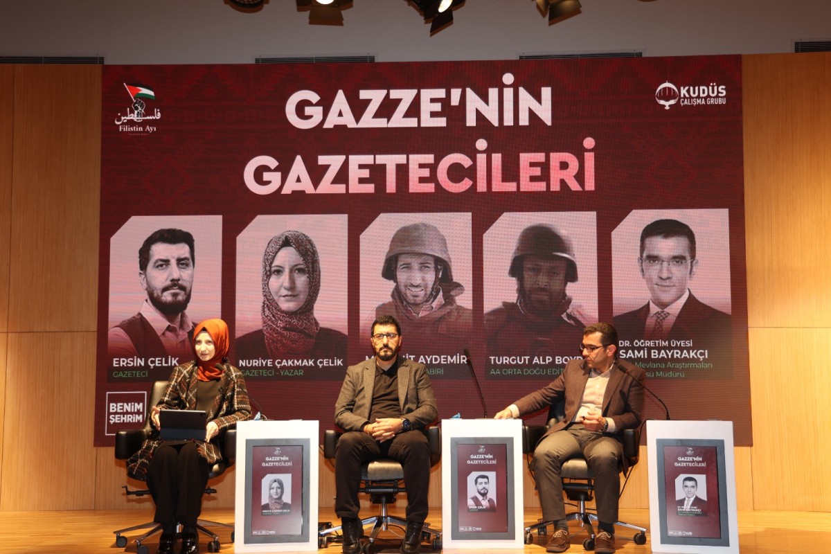 Konya Büyükşehir “Gazze’nin Gazetecileri” Konferansı Düzenledi