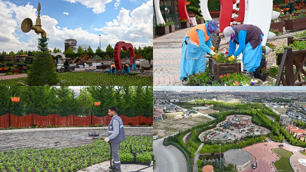 Selçuklu Çiçek Bahçesi Ziyaretçileri İle Buluşmak İçin Gün Sayıyor