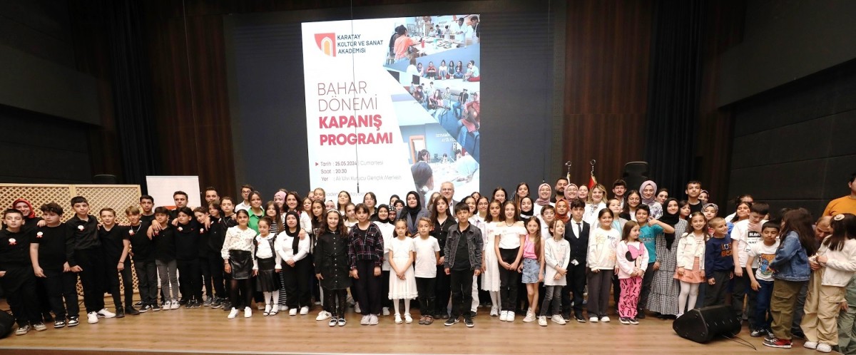 Karatay Kültür Ve Sanat Akademisi Bahar Dönemini Tamamladı