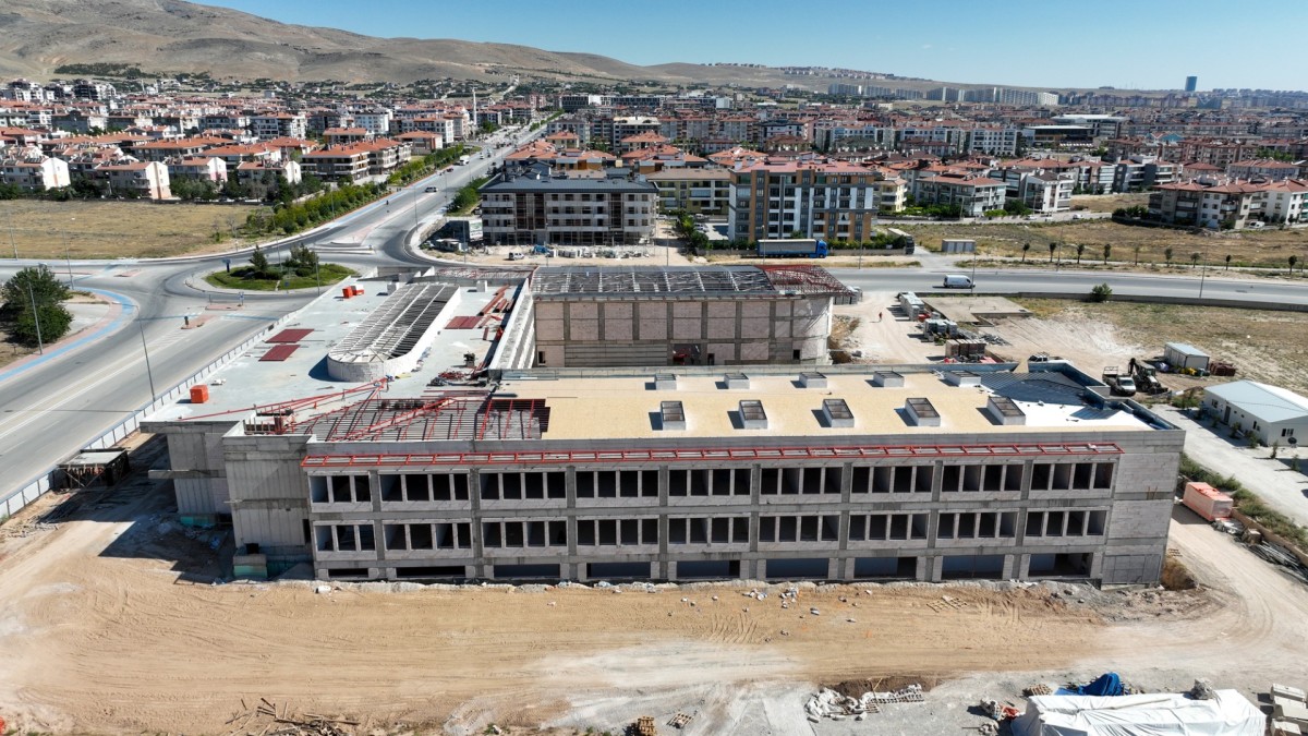 Selçuklu Güzel Sanatlar Lisesi’nin Yapımı Tüm Hızıyla  Devam Ediyor