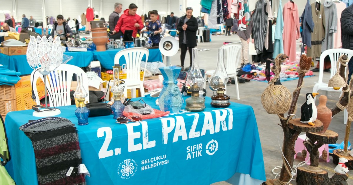 Selçuklu 2. El Pazarı İlgi Görmeye Devam Ediyor