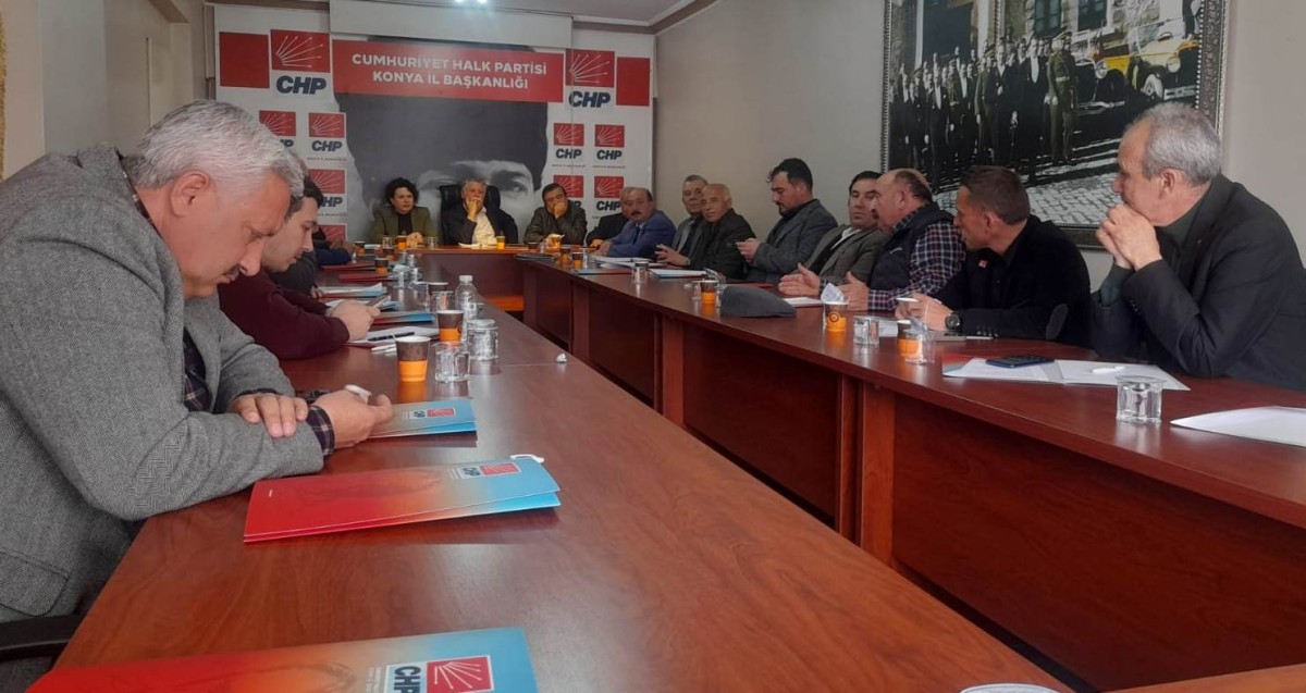 CHP Konya'dan Özel ve İmamoğlu’na Destek