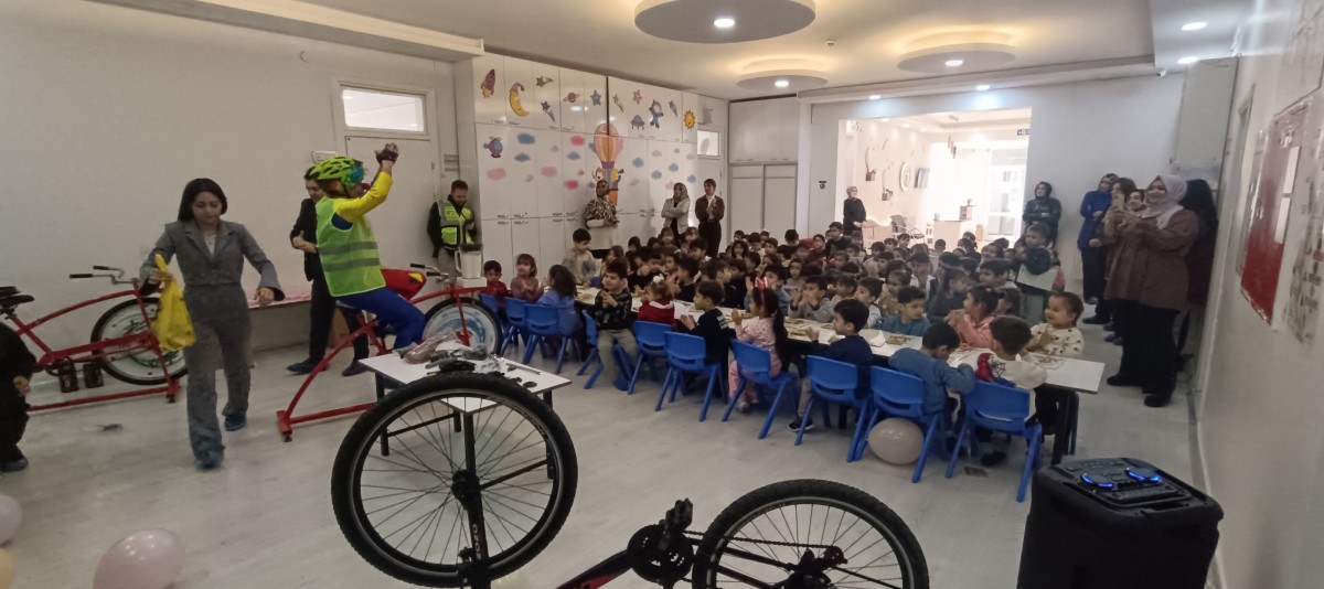 Konya’da Anaokullarında Bisiklet Etkinlikleri Başlattı
