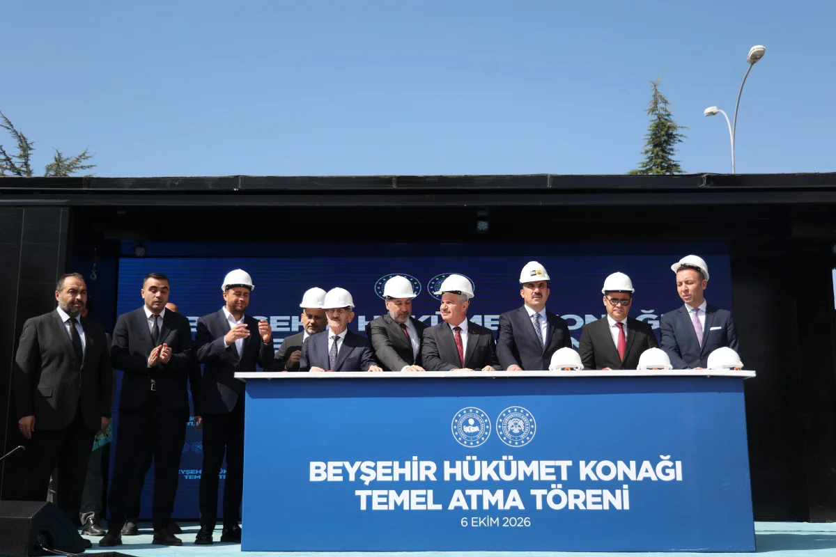 Beyşehir Hükümet Konağı’nın Temeli Atıldı,