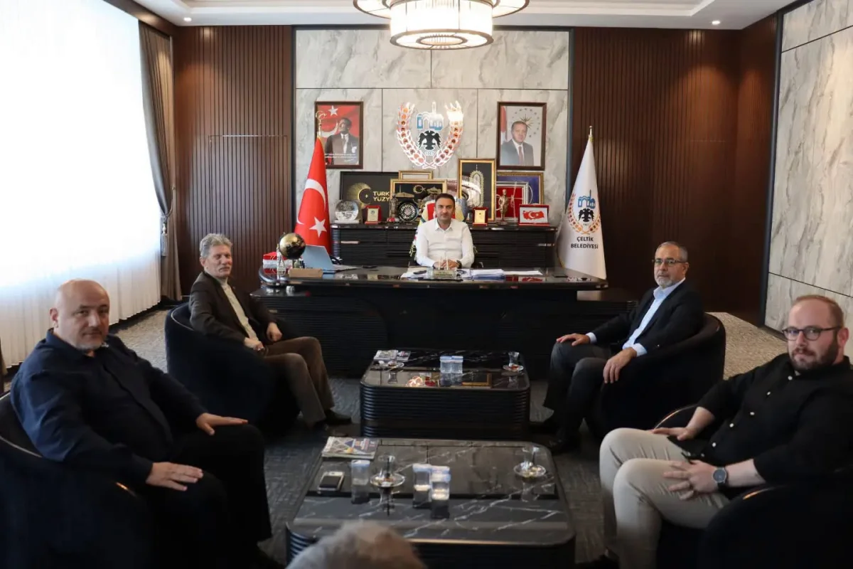 Üretici Haber Gazetesi'nden Çeltik Belediye Başkanı Ali Meşe’ye Ziyaret