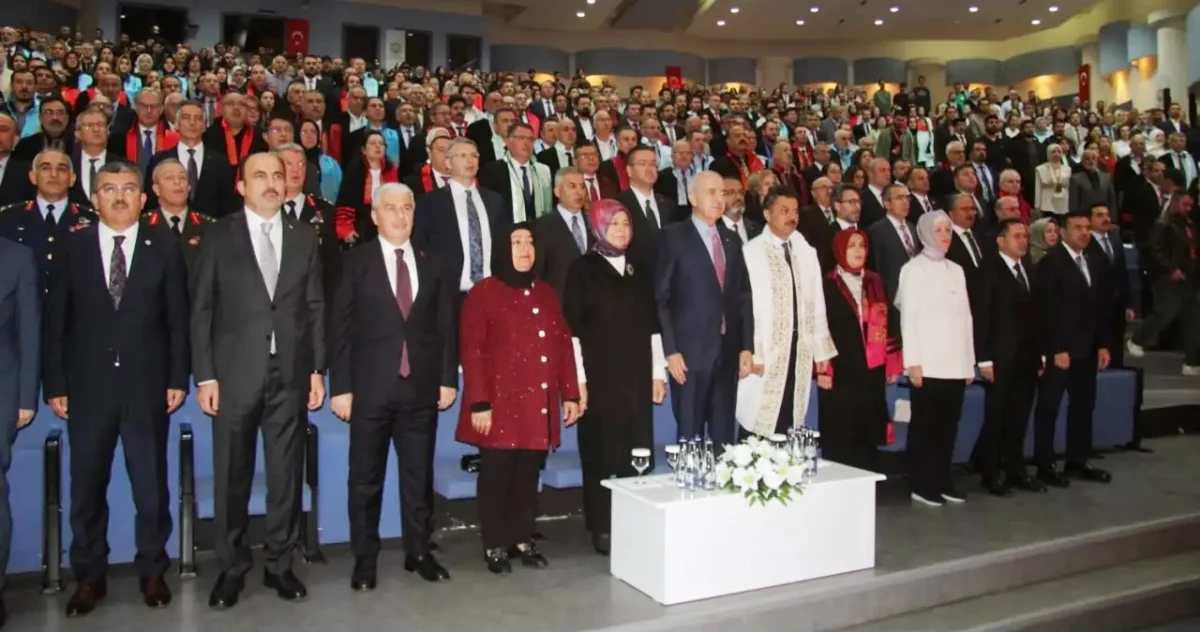 TBMM Başkanı Kurtulmuş Selçuk Üniversitesi'nde