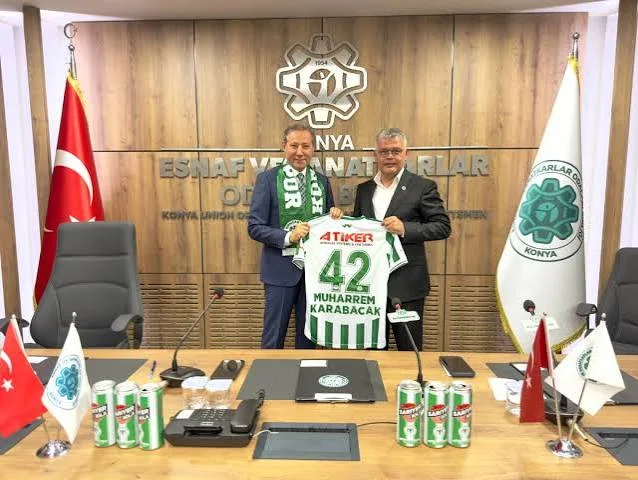 Konyaspor Yönetiminden  KONESOB’a  Ziyaret