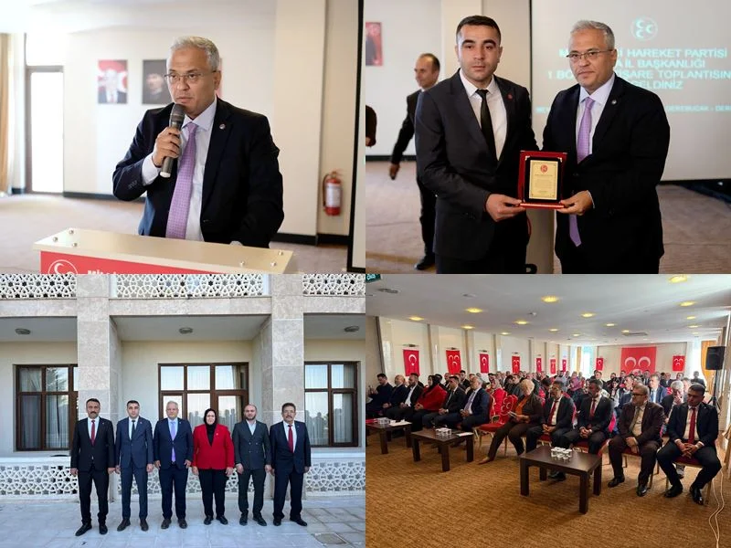 MHP Konya İl Balkanı Göncü Bahçeli’nin “Yürütmede Erdoğan, Yasamada MHP” formülünü hatırlattı