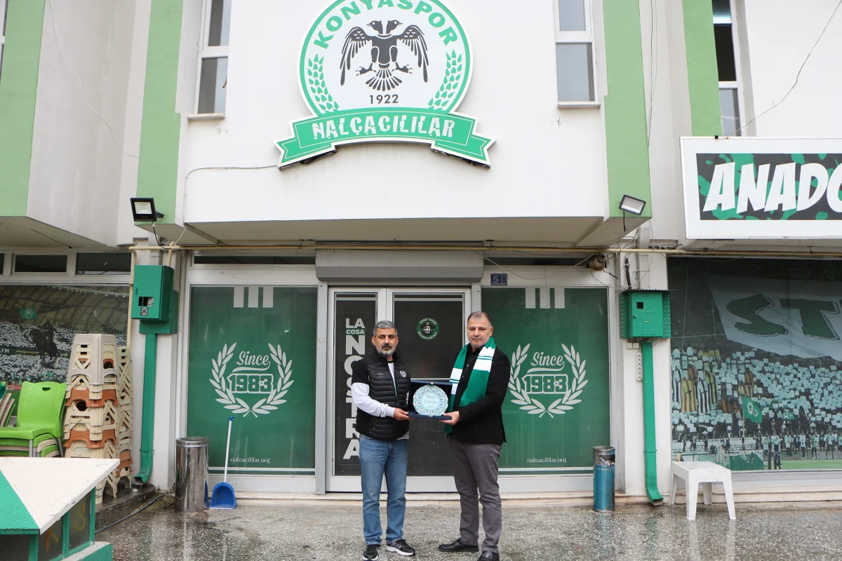 TÜGİKKONYAGİAD Yönetim Kurulundan Konyaspor Nalçacılılar Taraftarlar Derneğine Ziyaret!