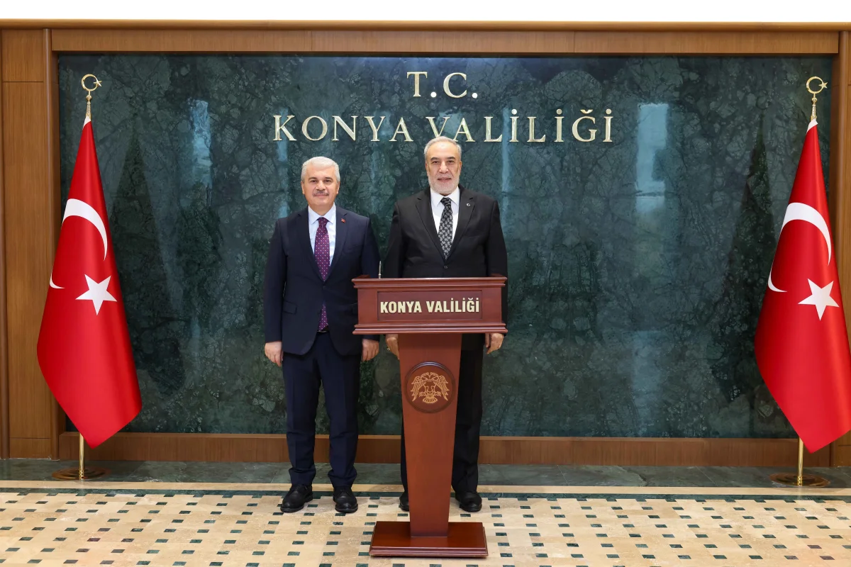 Dışişleri Bakan Yardımcısı Büyükelçi Musa Kulaklıkaya’dan Konya Valisi İbrahim Akın’a Ziyaret