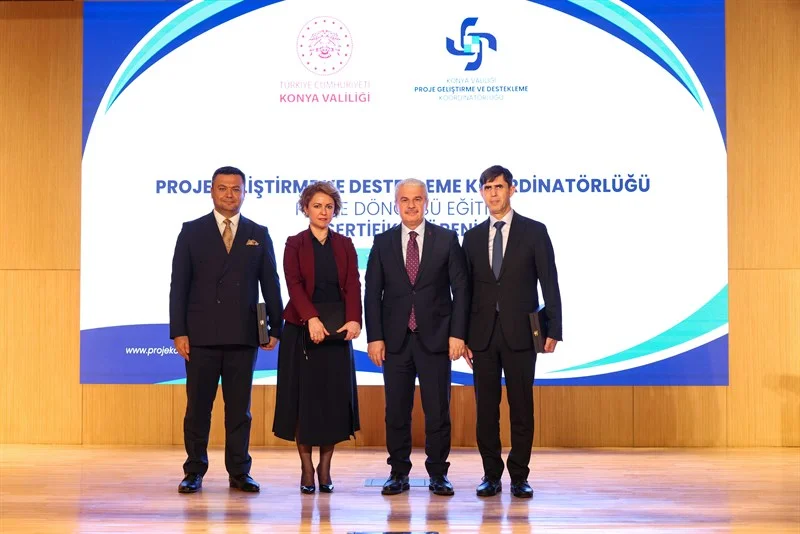 Vali İbrahim Akın, Proje Döngüsü Yönetimi ve Uygulamalı Proje Yazma Eğitimi Sertifika Törenine Katıldı