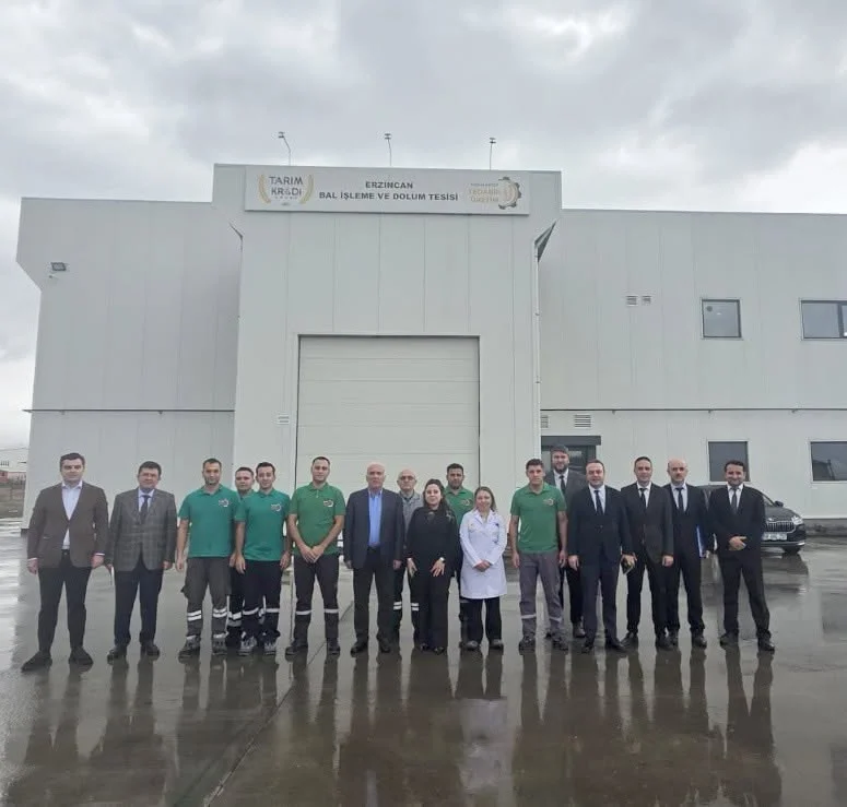 Tarım Kredi’den Erzincan’daki Üretim Tesislerinde Hüseyin Aydın  İncelemelerde Bulundu