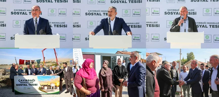 Meram’da Çayırbağı’na Modern Sosyal Tesis Geliyor