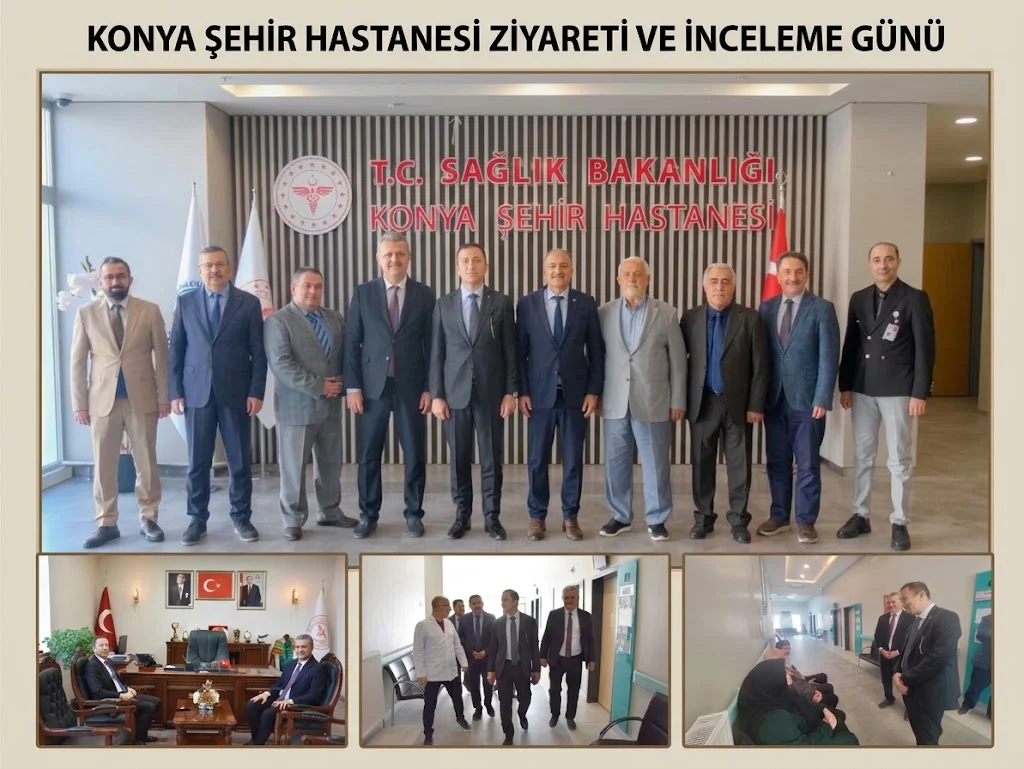 Konya’da Sağlık Yatırımları Ve Hizmetleri Masaya Yatırıldı