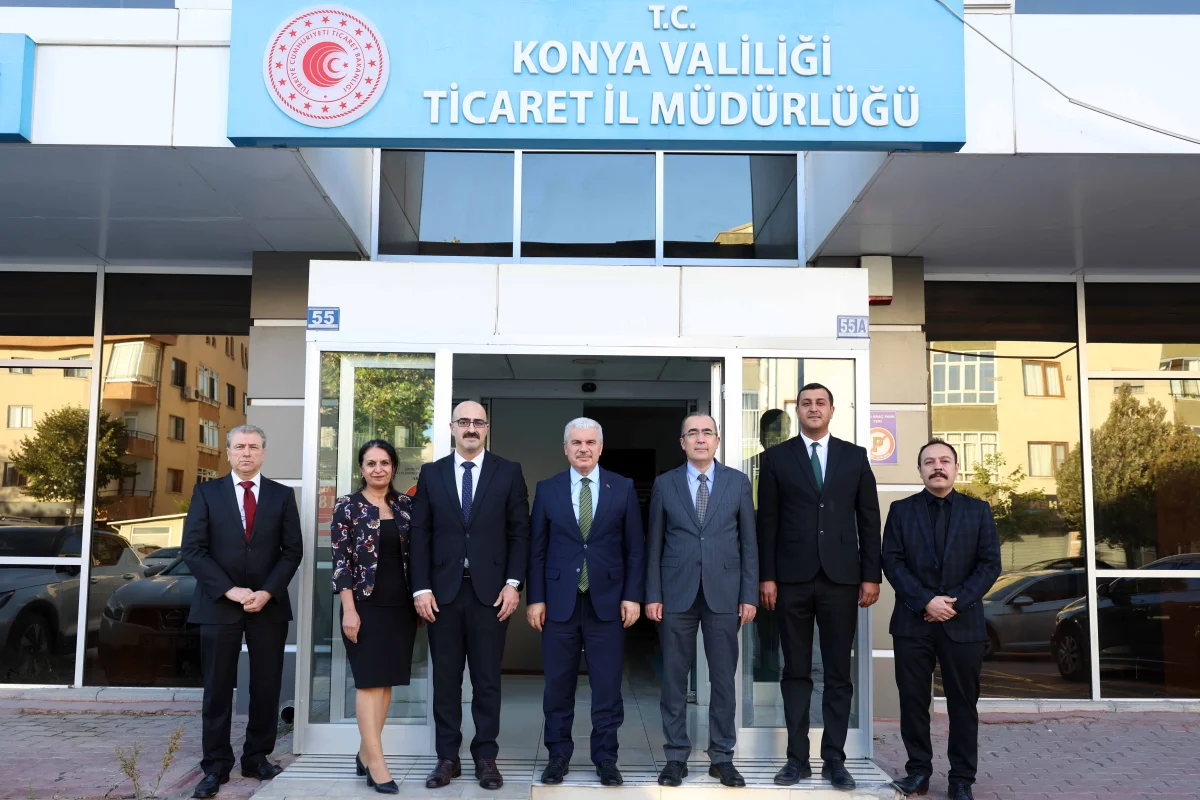 Vali Akın’dan  Ticaret İl Müdürlüğüne Ziyaret