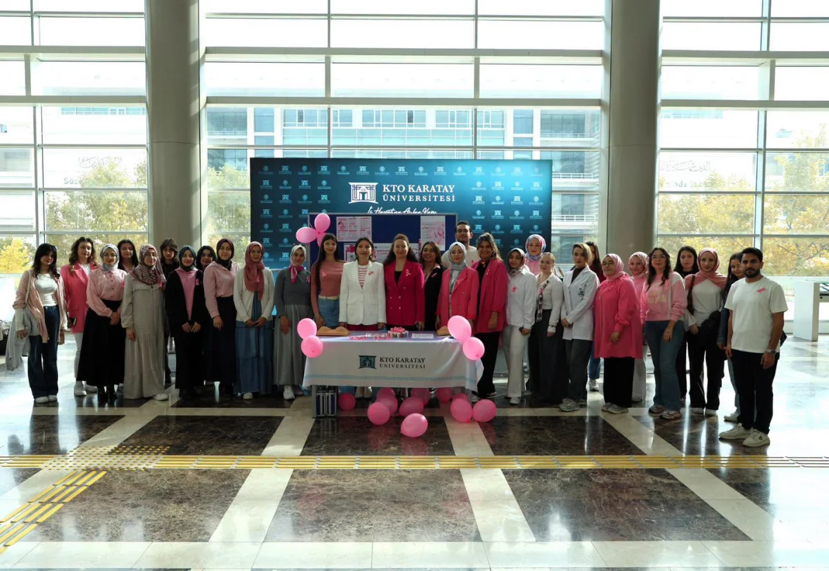 KTO Karatay Üniversitesi’nden Meme Kanseri Farkındalığına Anlamlı Katkı: "Erken Tanı Hayat Kurtarır"