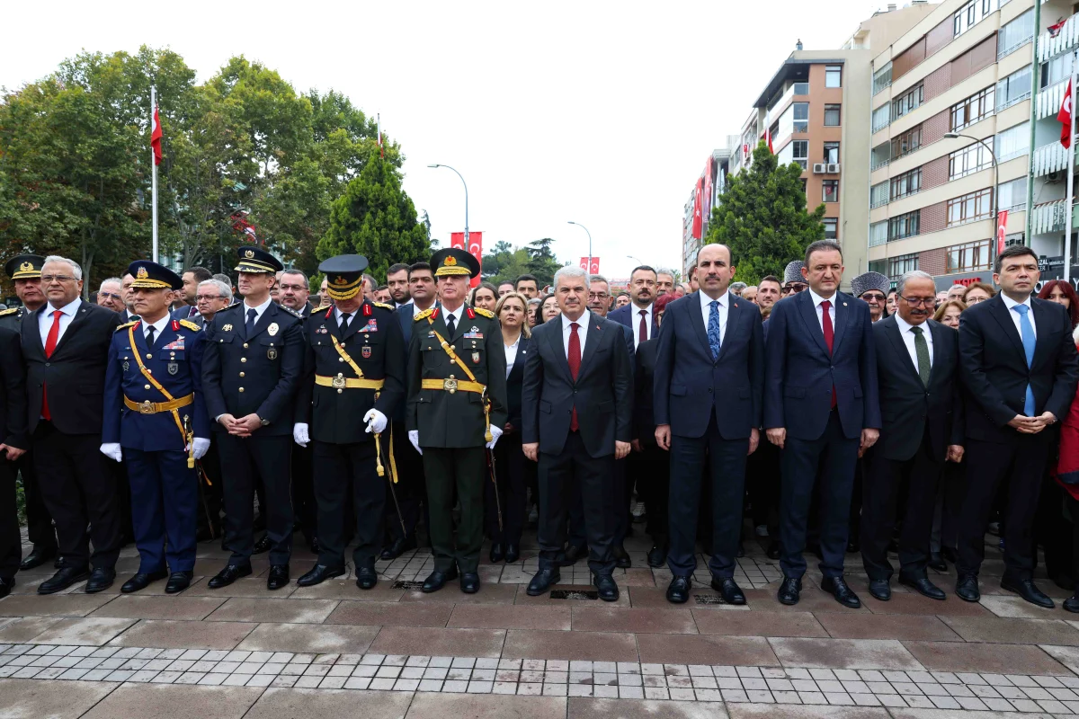 Konya’da Cumhuriyet’in 103. Yılı Coşkusu: Atatürk Anıtı’na Çelenk Sunuldu