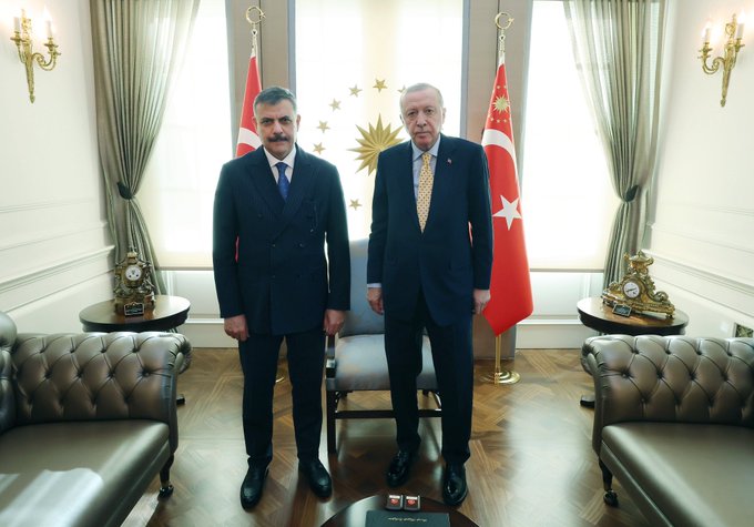 Cumhurbaşkanı Erdoğan, İçişleri Bakanı Çiftçi’yi kabul etti
