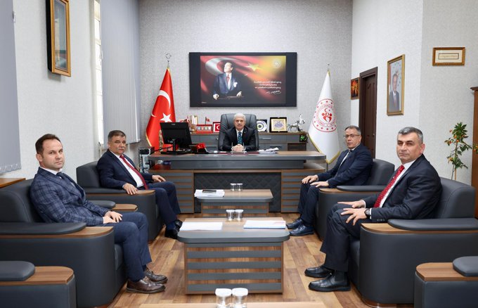 Vali Akın’dan Gençlik ve Spor İl Müdürlüğü’ne Ziyaret