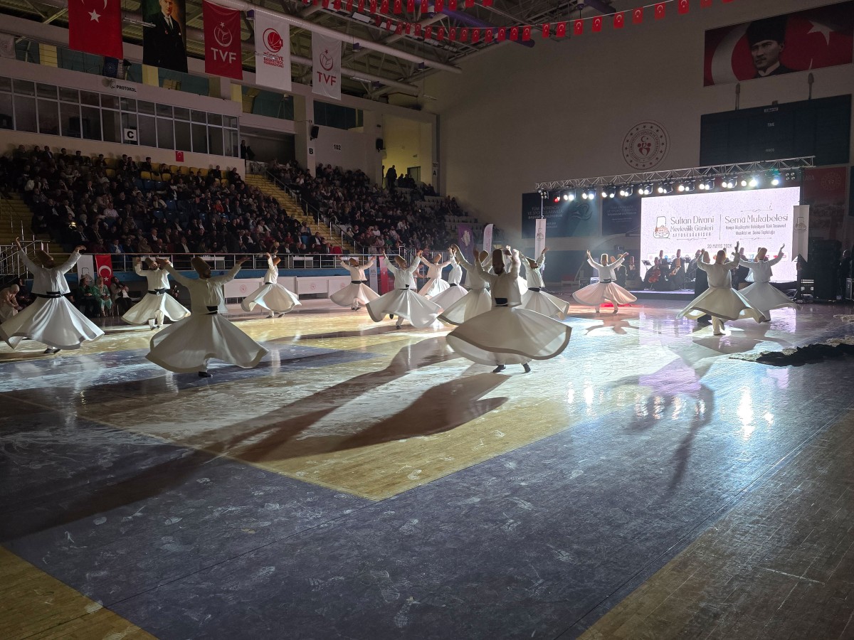 Konya Büyükşehir 'in Sema Topluluğu Afyonkarahisar’da Sema Mukabelesi Gerçekleştirdi