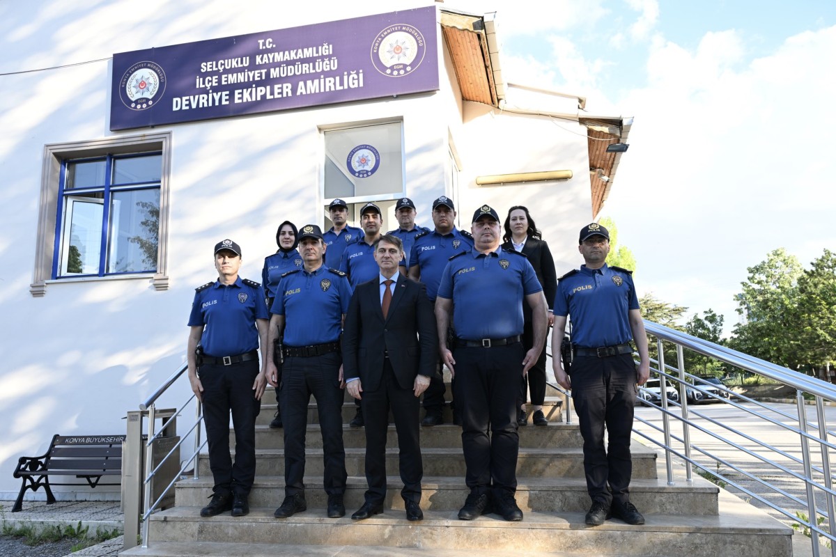  İl Emniyet Müdürü Koç’tan Selçuklu Devriye Ekiplerine Ziyaret