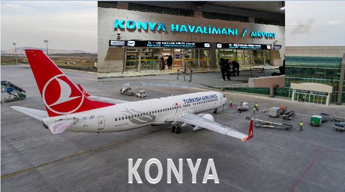 Konya Havalimanı Mayıs Ayında 74.869 Yolcuya Hizmet Verildi