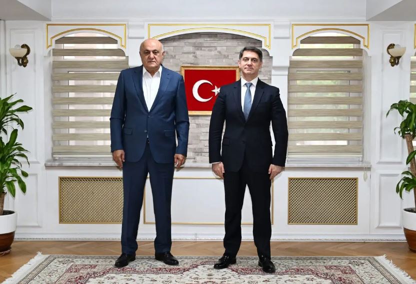 PANKOBİRLİK Başkanı Erkoyuncu’dan Emniyet Müdürü Koç’a Ziyaret