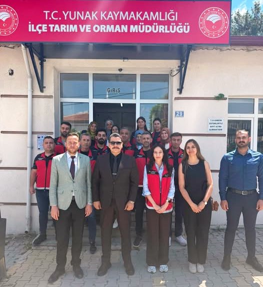 Kaymakam Taşavlı’dan İlçe Tarım ve Orman Müdürlüğüne Ziyaret