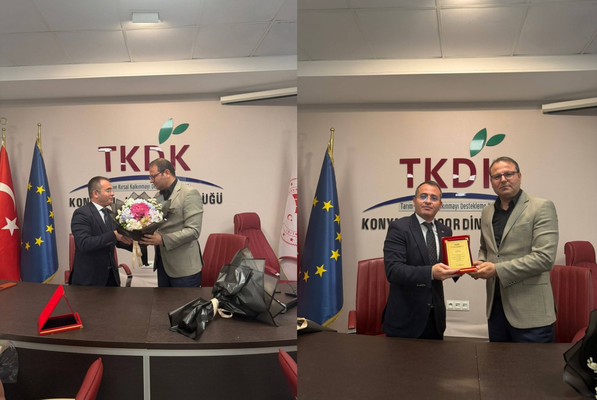 TKDK Konya'da Bayrak Değişimi