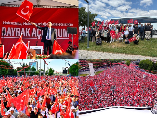 il Başkanı Anlaş ’tan, Mitinge Katılan Konyalılara Teşekkür  