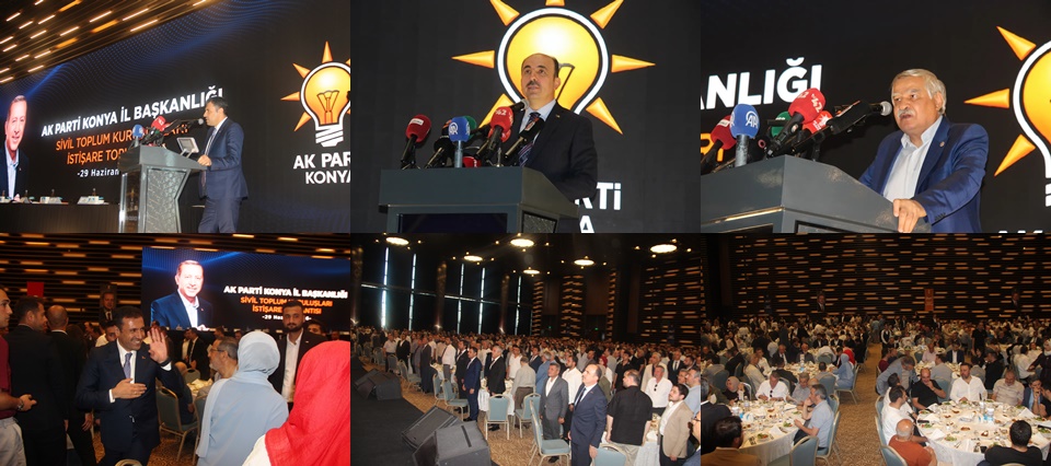 AK Parti  Konya’da STK Zirvesi Düzenledi 