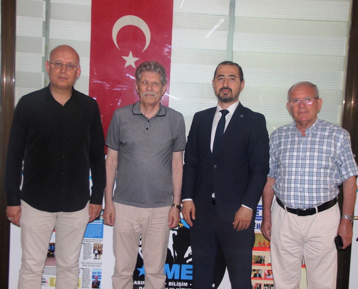 MMO Konya Şubesi’nden Üretici Haber Gazetesi’ne Nezaket Ziyareti