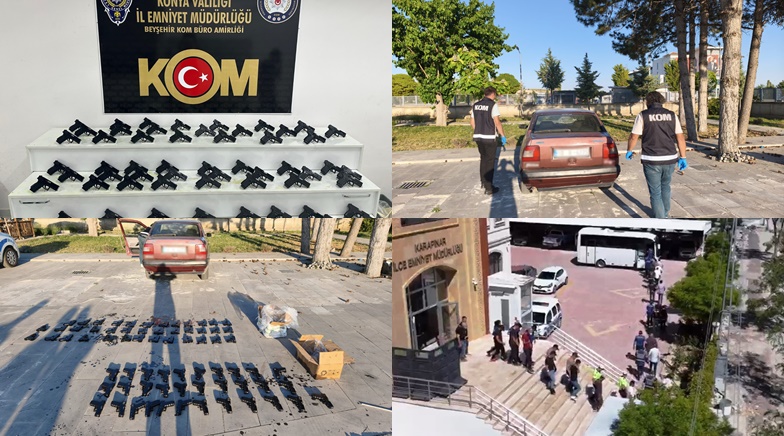 Karapınar’da Dev Narkotik Operasyonu: 25 Gözaltı