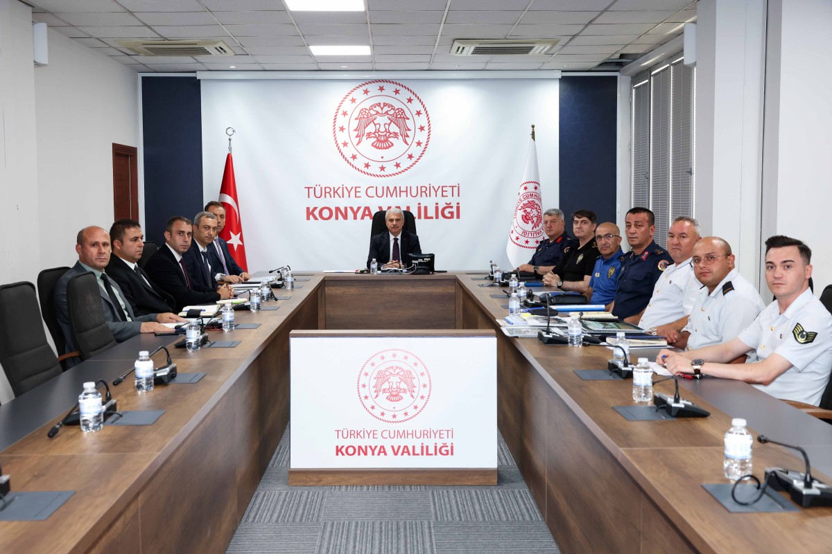 Konya’da İçişleri Bakanlığı Yatırımları Masaya Yatırıldı