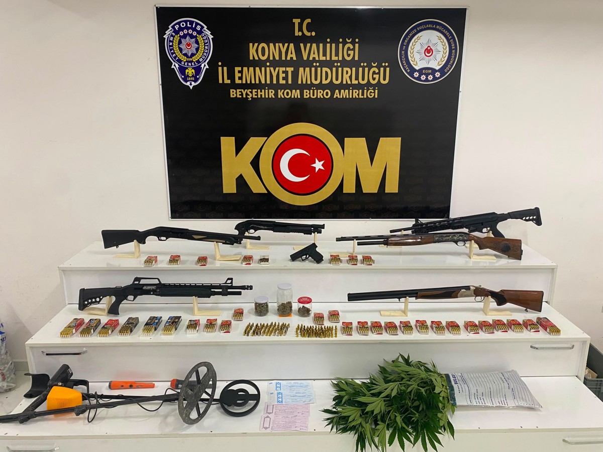 Konya Polisinden Eş Zamanlı ‘Tefecilik’ Operasyonu