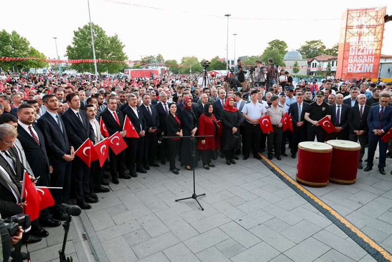 Konya’da 15 Temmuz Ruhu Kılıçarslan Şehir Meydanı’nda Yaşandı