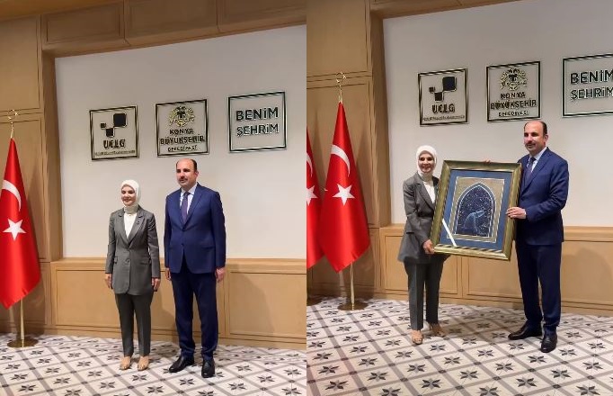 Bakan Göktaş’tan Konya Büyükşehir Belediye Başkanı Altay’a Ziyaret
