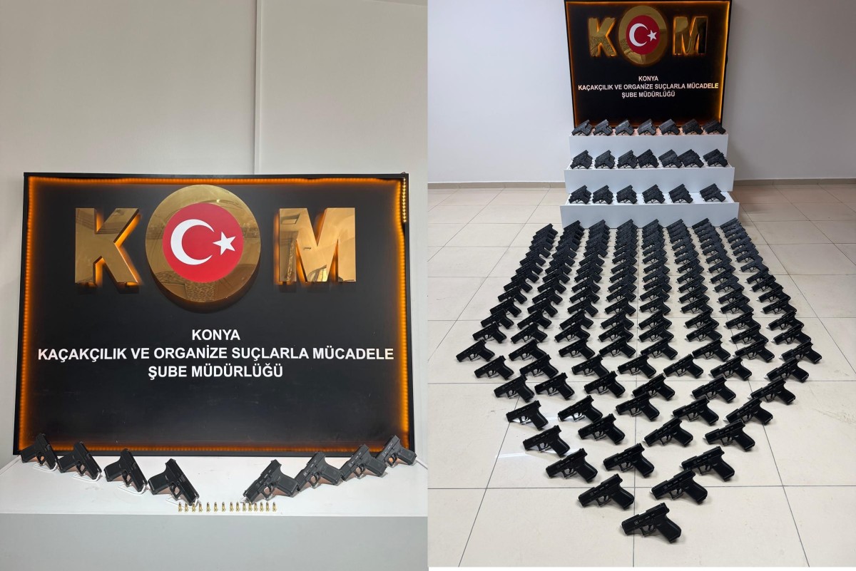 Konya'da Dev Silah Operasyonu