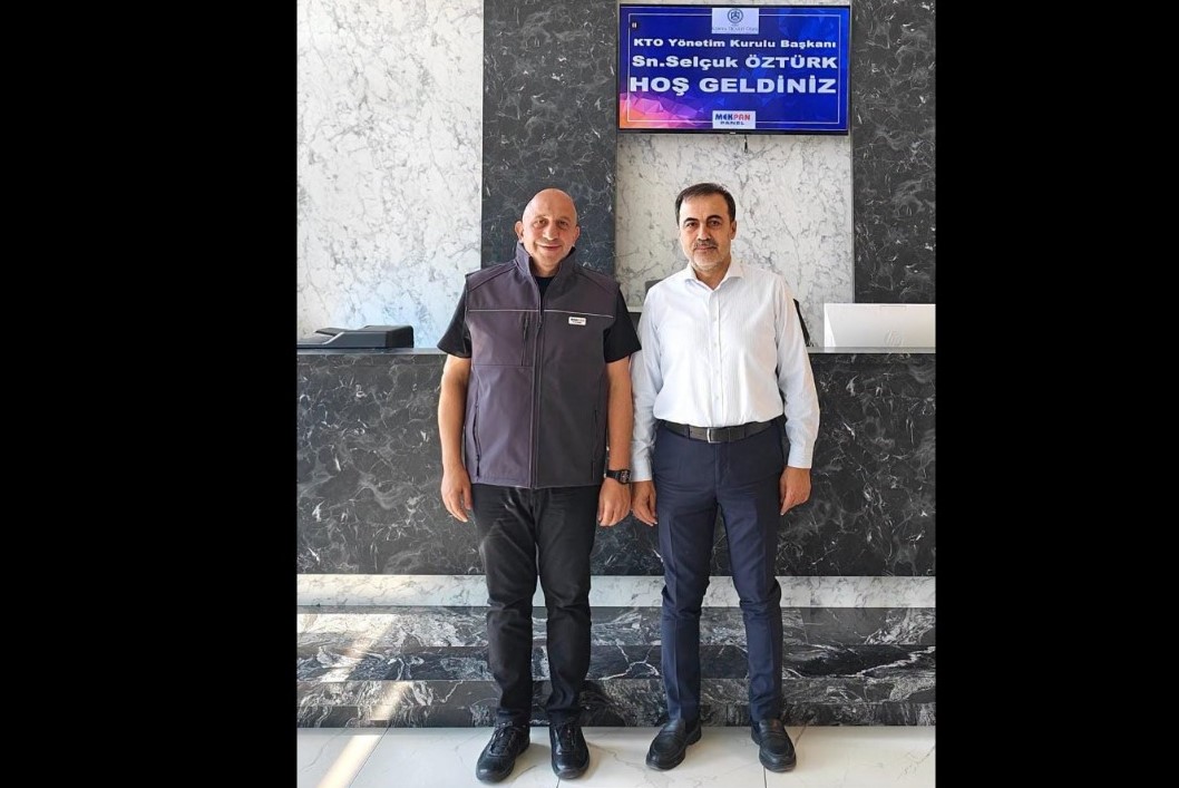 KTO Başkanı Öztürk’ten Mekpan Panel’e Ziyaret