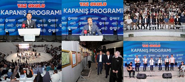 Karatay Gençlik Meclisi Yaz Okulu Coşkulu Kapanış 